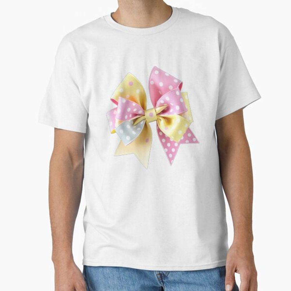Coquette Bow Pastel Colours Tshirt Coquette Bow Pastel Colours Tshirt